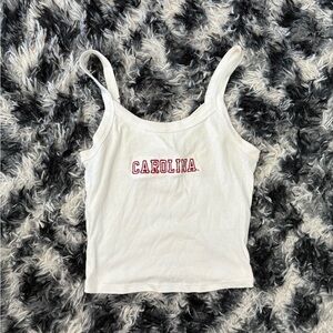 White Carolina Women's Top